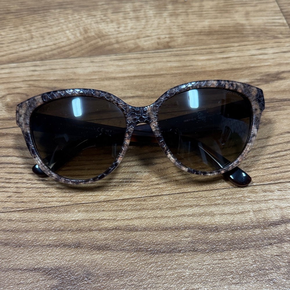 Jimmy Choo Tortoise Shell Sunglasses